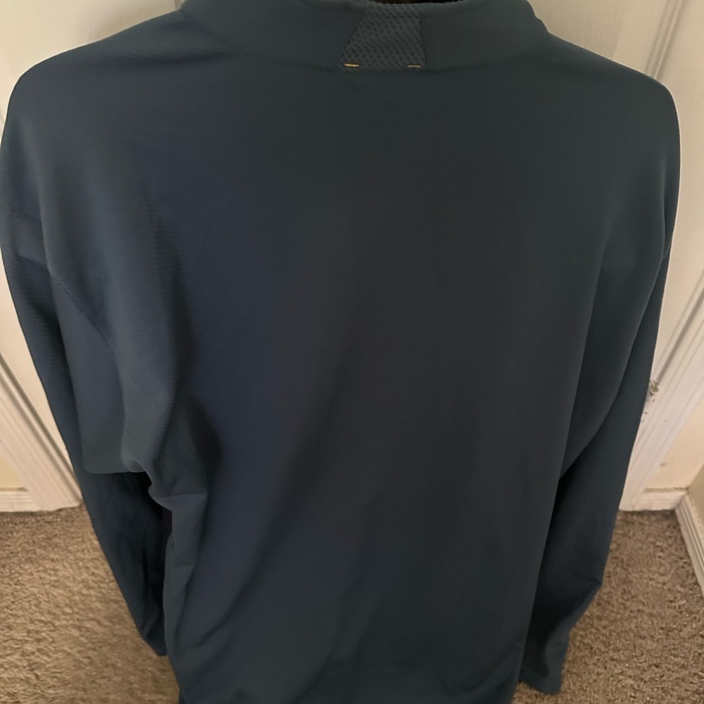 Men’s pre own as is Nike quarter zip XXL 2XL jacket pullover vintage like - Picture 5 of 6